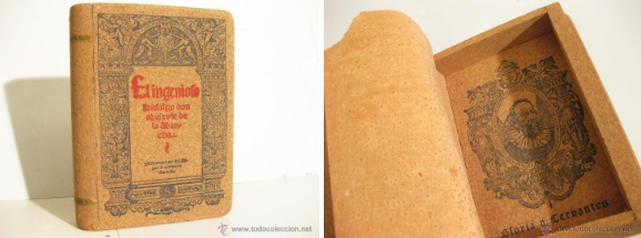 Caja en forma de Libro de El Quijote